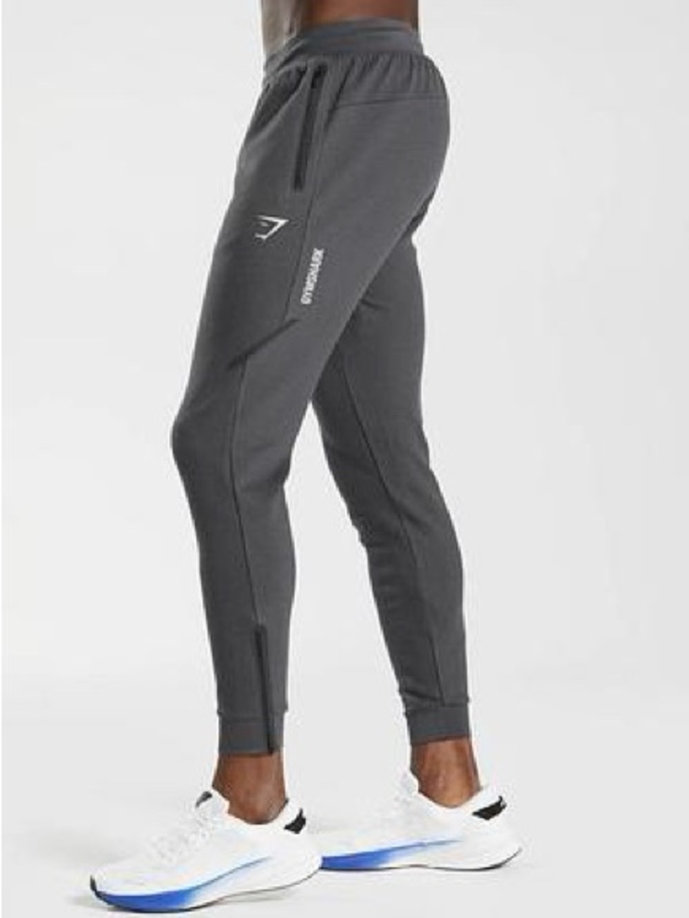 GYMSHARK Men’s Apex Technical Joggers Dark Grey Tapered Athletic Pants